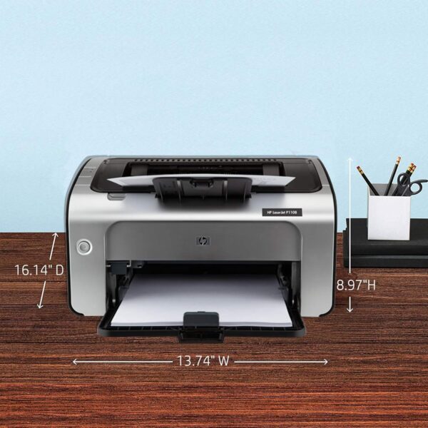 HP Laserjet P1108 Single Function Monochrome Laser Printer - Image 4