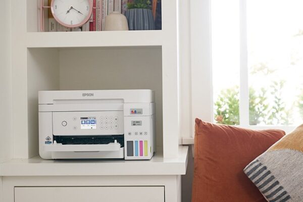 EcoTank ET-3850 Wireless Color All-in-One Cartridge-Free Supertank Printer with Scanner, Copier, ADF and Ethernet - Image 2